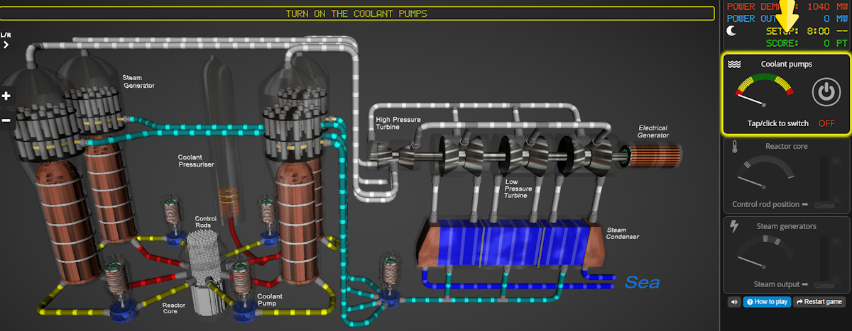 Dalton Nuclear Reactor Simulator